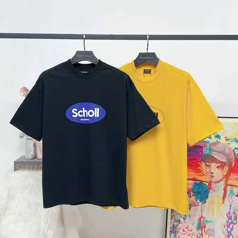 # 25SSNew Arrival Scholl # BALENCI*GA # 260g * 1 1 os Same Style！！ ：3258# Sizes：xs-L ：2 （Black.Yellow）